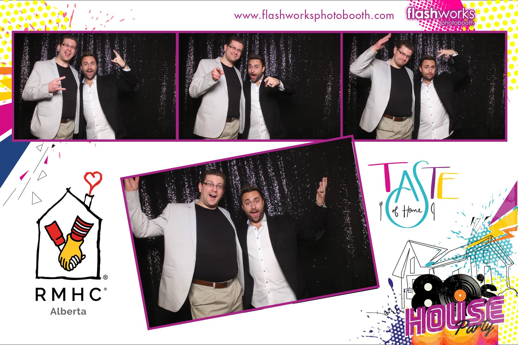 RMHC Alberta - Taste of Home Gala - 80s House Party | View more photos from the event at gallery.flashworksphotobooth.com/u/FlashworksPhotoboothInc/RMHC-Alberta-Taste-of-Home-Gala-80s-House-Party